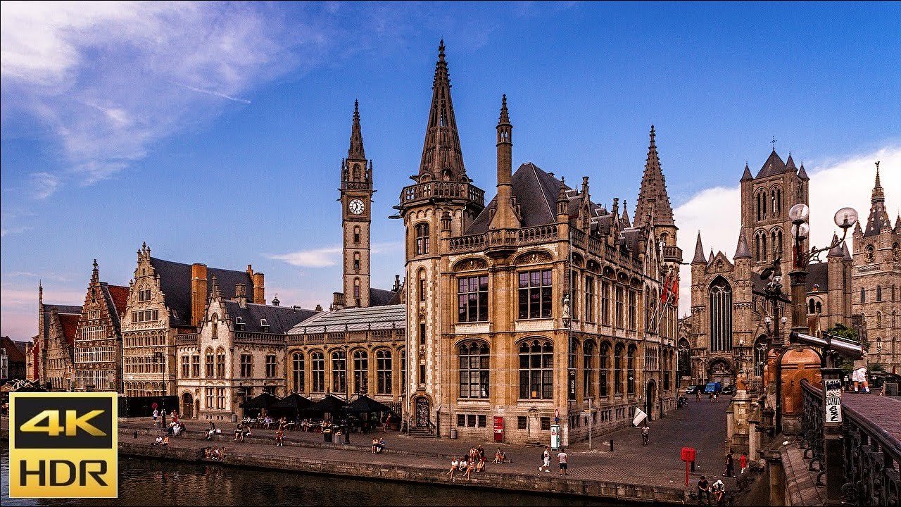 De historische Graslei aan de Leie in Gent – Kamagra kopen in Gent
