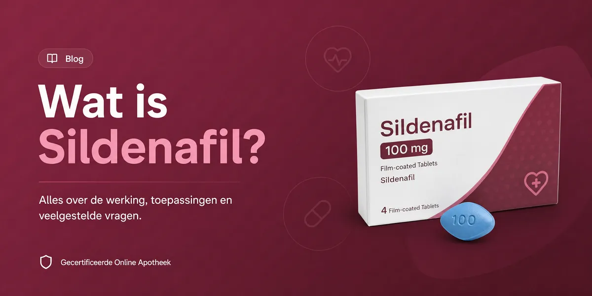 Wat is Sildenafil? Alles over de werking, toepassingen en veelgestelde vragen